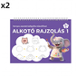 🖍️ Újrafelhasználható írásgyakorló füzet – Barázdált kalligráfia, gyerekeknek 📦