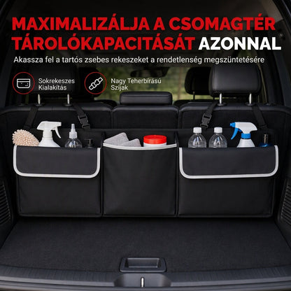 🚗 Multifunkcionális Oxford szövet autó csomagtartó rendező – Hátsó ülésre függeszthető, SUV-okhoz ✨