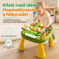 Többfunkciós elektromos dinoszauruszos tevékenységasztal kisgyermekek számára, oktató, korai tanulást segítő játék babaoknak
