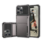 🛡️ Flip Cover Shockproof Case with Built-In Card Slot – Ütésálló flip tok beépített kártyatartóval ✨