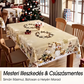 🎅🎄 49% OFF! Klasszikus karácsonyi asztalterítő – Ünnepi hangulat, amíg a készlet tart ✨