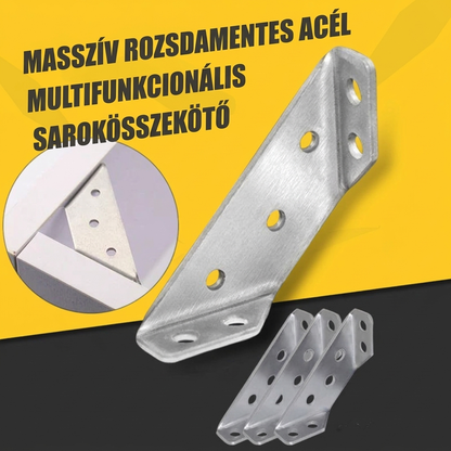 📢 49% KEDVEZMÉNY! Univerzális rozsdamentes acél búsár éllének – Háromszögű stabilitás, könnyű telepítés 🔧
