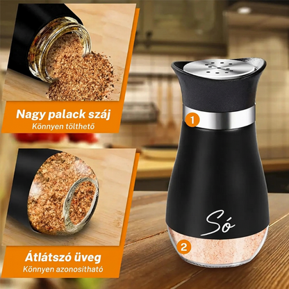 🐧 Pingvin dizájnú só- és borsszóró készlet – Aranyos, praktikus, konyhai dekoráció ✨