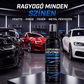 🚗 Autó nanokerámia bevonó spray – Tartós fény, hidrofób védelem ✨