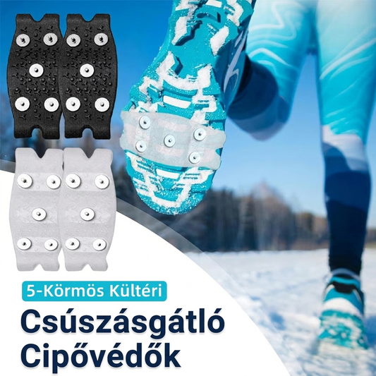 🥾 5 karmos csúszásgátló kültéri cipővédő – Biztonságos, strapabíró, praktikus ✨