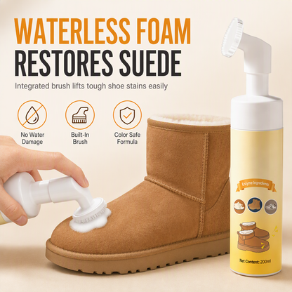 🧴 Suede and Nubuck Dry Cleaner – Száraz tisztító és olajfolt-eltávolító cipőkhöz és hótaposókhoz ✨