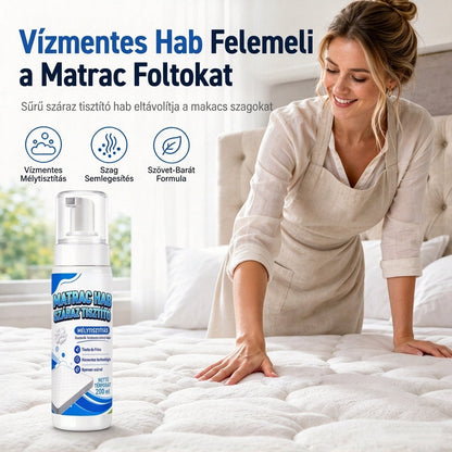 Öblítés nélküli matrachabtisztító