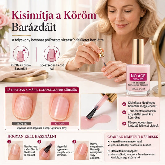 💅 Természetes körömdomb-kitöltő – Természetes hatás, könnyen használható ✨