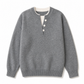 👚 Alkalmi ál-kétrészes V-nyakú kötött pulóver – Gombokkal, elegáns, kényelmes ✨