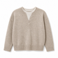 👚 Alkalmi ál-kétrészes V-nyakú kötött pulóver – Gombokkal, elegáns, kényelmes ✨