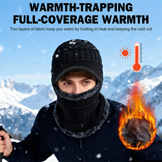 ❄️ Téli balaclava 3-in-1 – Hőszigetelő, praktikus 🔥