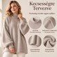 👚 Női laza vágású kis nyakú kötött pulóver – Kényelmes, elegáns, mindennapi viselet ✨