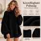 👚 Női laza vágású kis nyakú kötött pulóver – Kényelmes, elegáns, mindennapi viselet ✨