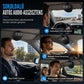 🚗 SP11 autós napellenző Bluetooth kihangosító – Rezgésérzékelős bekapcsolás, A2DP, hívóazonosító ✨