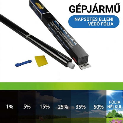 🚗Ablakvédő fólia – Autóra, UV- és hővédelem, biztonság ⚡
