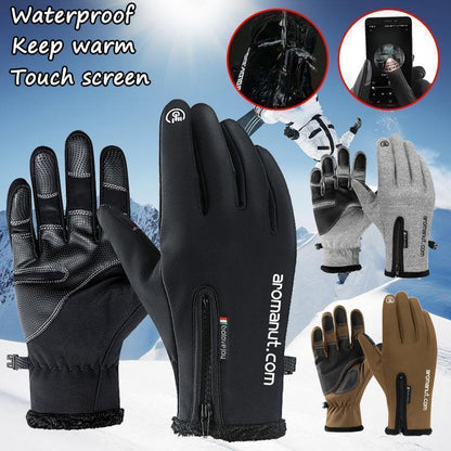 🧤 49% OFF NOW! Winter Cycling Gloves – Windproof, water-repellent, thermal plush lining, touchscreen ✨