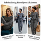 👚Női kerek nyakú felső és húzózsinóros nadrág szett – Kényelmes, hétköznapi viseletre ✨