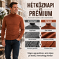 🧥 Férfi klasszikus vékony fazonú garbó pulóver – Elegáns, karcsú, kényelmes ✨