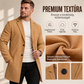 🧥 Férfi klasszikus egysoros középhosszú kabát – Elegáns, letisztult, sokoldalú ✨