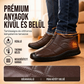 👟🌟 Férfi plüss bélésű csúszásmentes gyaloglócipő – Meleg, kényelmes, stabil 📦