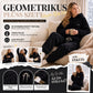 🍂 Geometrikus dombornyomott plüss szett – Időtlen kényelem, könnyed stílus minden alkalomra ✨