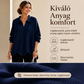 💋 Női elegáns V-nyakú pulóver – Lájkujjas dizájnnal, kifinomult megjelenés ✨