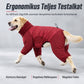 🐕 Vízálló szélálló téli kutyakabát – Vastagon bélelt, meleg, állítható magas gallérral ✨