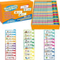 📚 30 Read and Rhyme Flip Books – 30 darabos olvasó és rimelő flip könyv, fejlesztő szórakozás ✨
