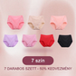 ✨1+2 ingyen 💕 Plus Size magas derekú pamut szivárgásgátló bugyi – Egész napos kényelem ✨