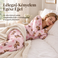 👚 Női puha tej selyem pizsama szett – Hosszú ujjú felső és nadrág, alkalmi otthoni viselet ✨