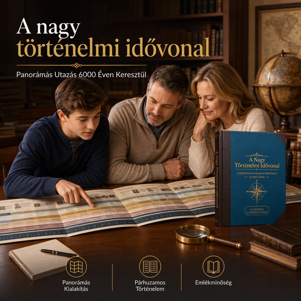✝🏛️ Adams Szinkronológiai Történeti Táblázata – Bibliai és világtörténelem egyben 🌏📜