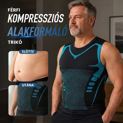 💪 Ionformáló mellény – kompressziós, hűtő, ujjatlan, formáló – Utánvét ✨